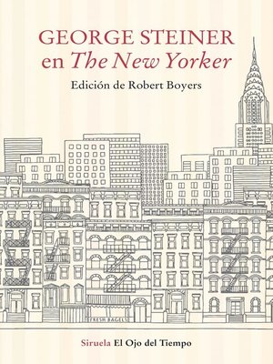 cover image of George Steiner en the New Yorker